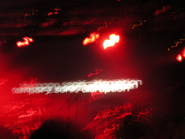 "temporay sonic disruption"