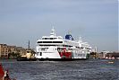 BC Ferries' Coastal Celebration leaves Tower Bride Lower cruise terminal