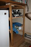 Kitchenette shelving