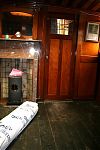 Captains cabin - exposed floorboards
