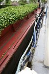 Bent hand rail - facing forward
