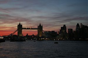 Tower Bridge sunset