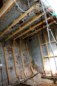 Sewing room ceiling