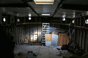 Cleared hull
