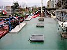Deck minus 5 diesel barrels and 7 LPG bottles!