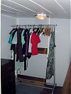 Hanging rail with space to the right
